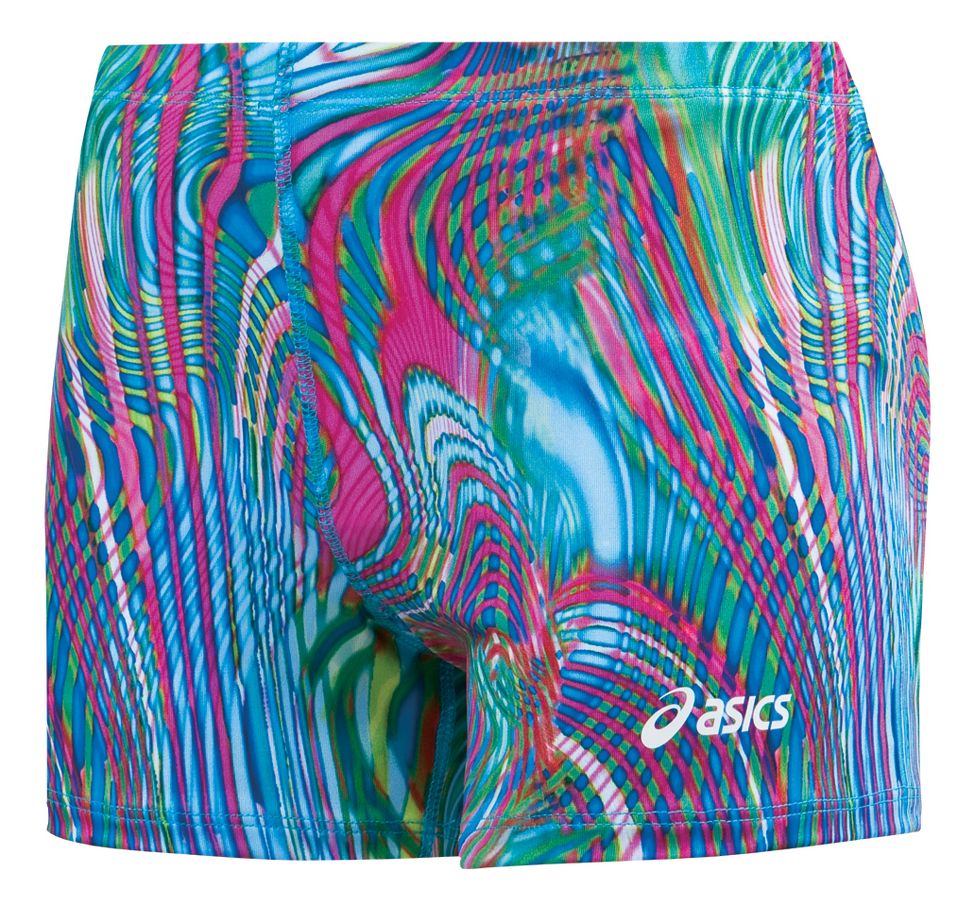 Womens ASICS Liquid Metal Short Fitted Shorts