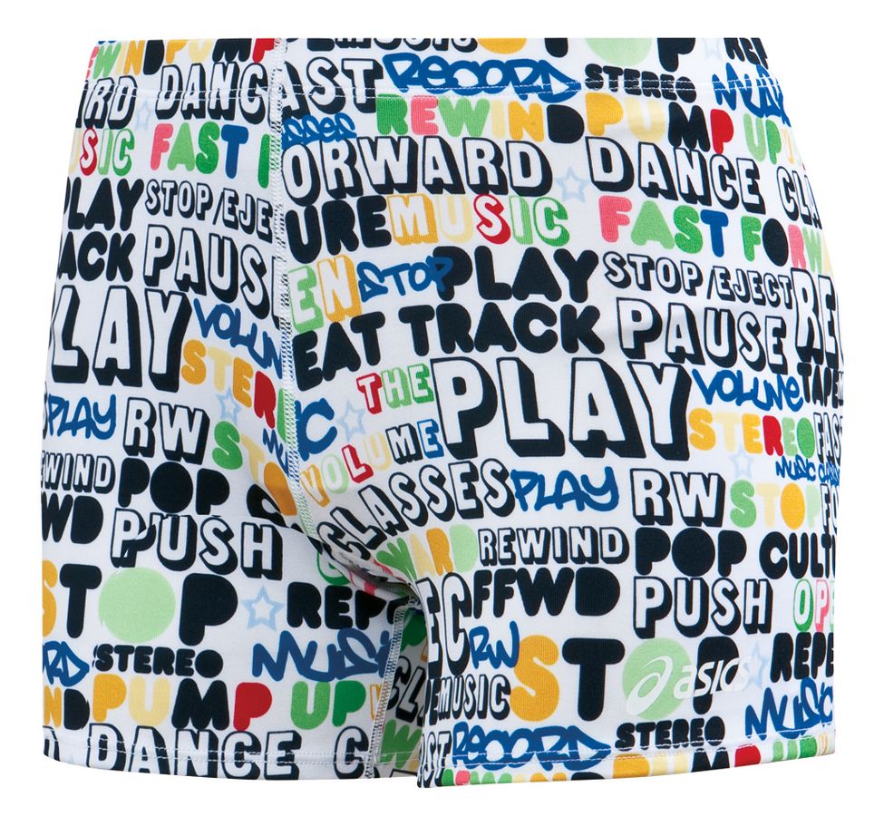 Womens ASICS Pop Rock Short Fitted Shorts