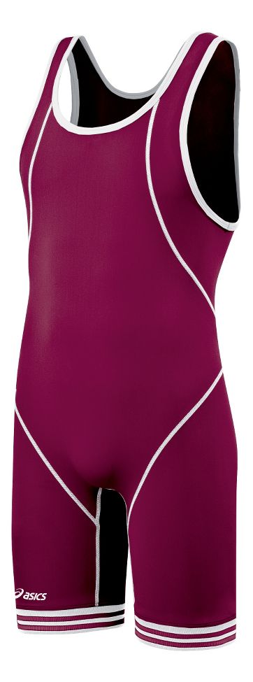 Mens ASICS Snap Down Wrestling Singlet UniSuits