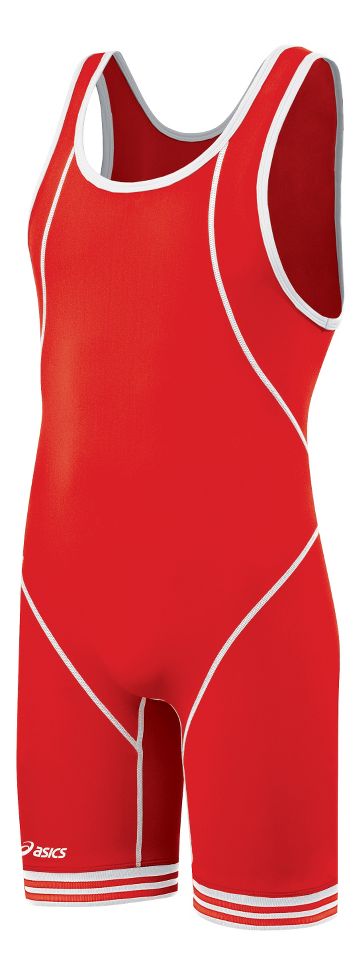 Mens ASICS Snap Down Wrestling Singlet UniSuits