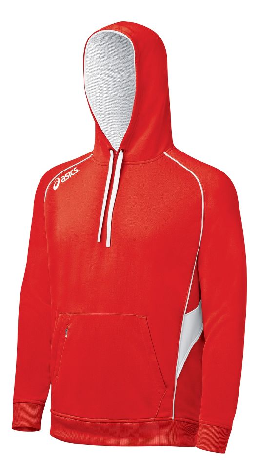 ASICS Team Hoody Long Sleeve No Zip Technical Tops