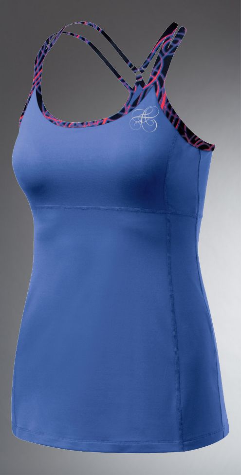 Womens ASICS AYAMi Shimmel Sport Top Bras