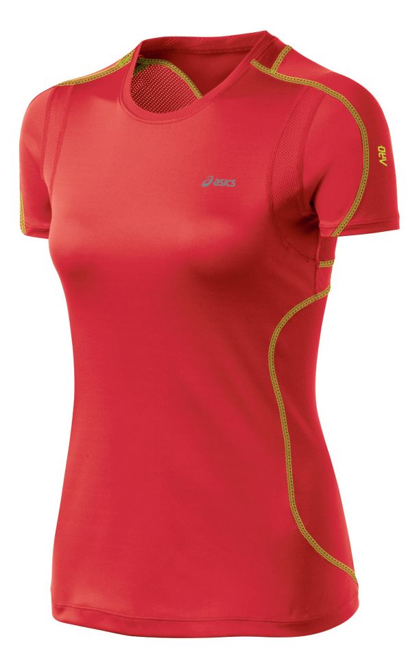 Womens ASICS ARD Short Sleeve Short Sleeve Technical Tops