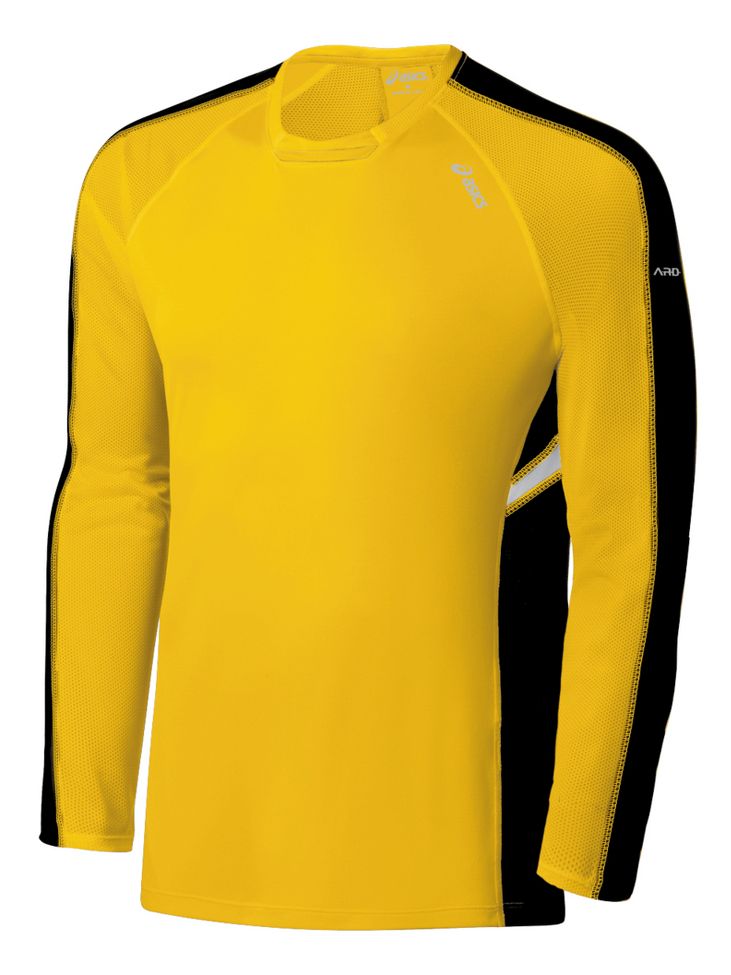 Mens ASICS ARD Long Sleeve Long Sleeve No Zip Technical Tops