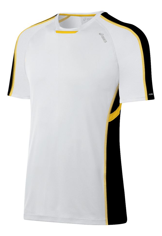 Mens ASICS ARD Short Sleeve Short Sleeve Technical Tops