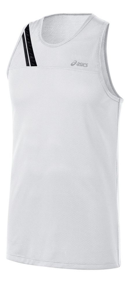 Mens ASICS ecoline Singlet Singlets Technical Tops