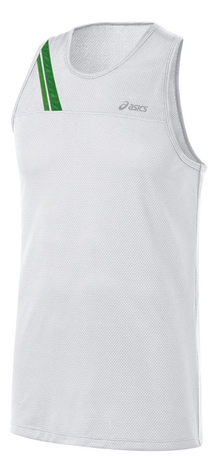 Mens ASICS ecoline Singlet Singlets Technical Tops