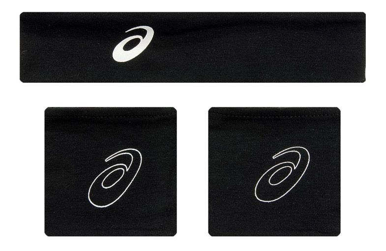ASICS Seco Headband & Wristband Set Headwear