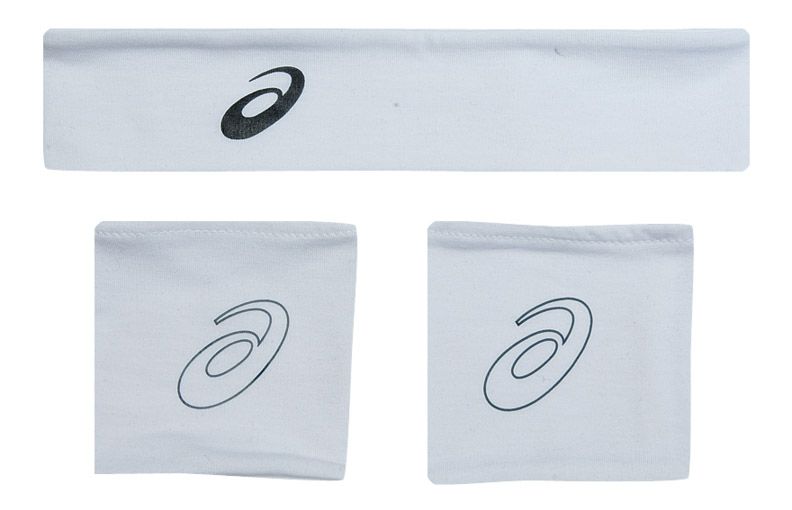 ASICS Seco Headband & Wristband Set Headwear