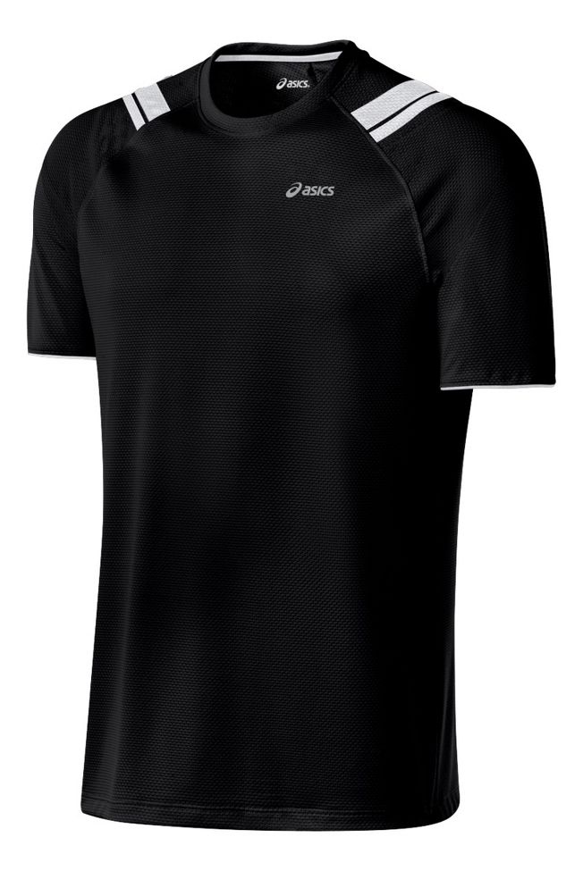 Mens ASICS ecoline Short Sleeve Short Sleeve Technical Tops
