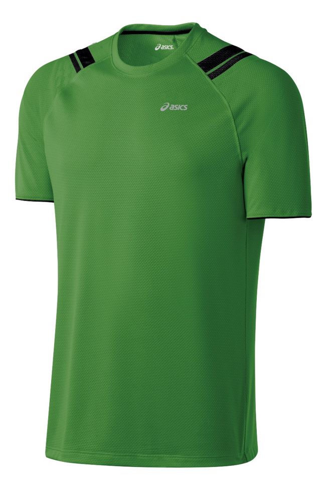 Mens ASICS ecoline Short Sleeve Short Sleeve Technical Tops