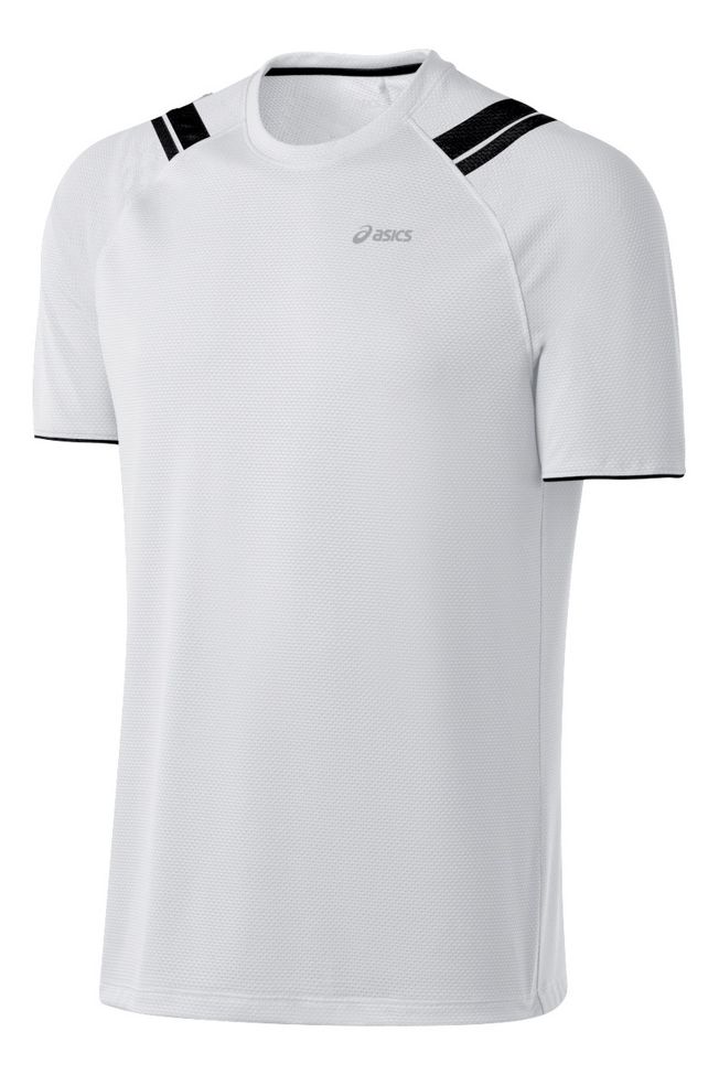 Mens ASICS ecoline Short Sleeve Short Sleeve Technical Tops
