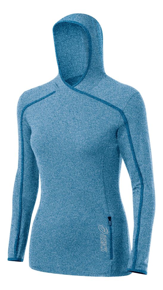 Womens ASICS Jaide Hoody Long Sleeve No Zip Technical Tops