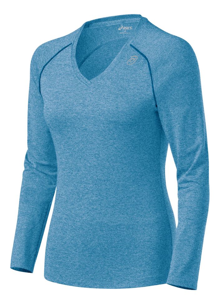 Womens ASICS Adelyn Long Sleeve Long Sleeve No Zip Technical Tops