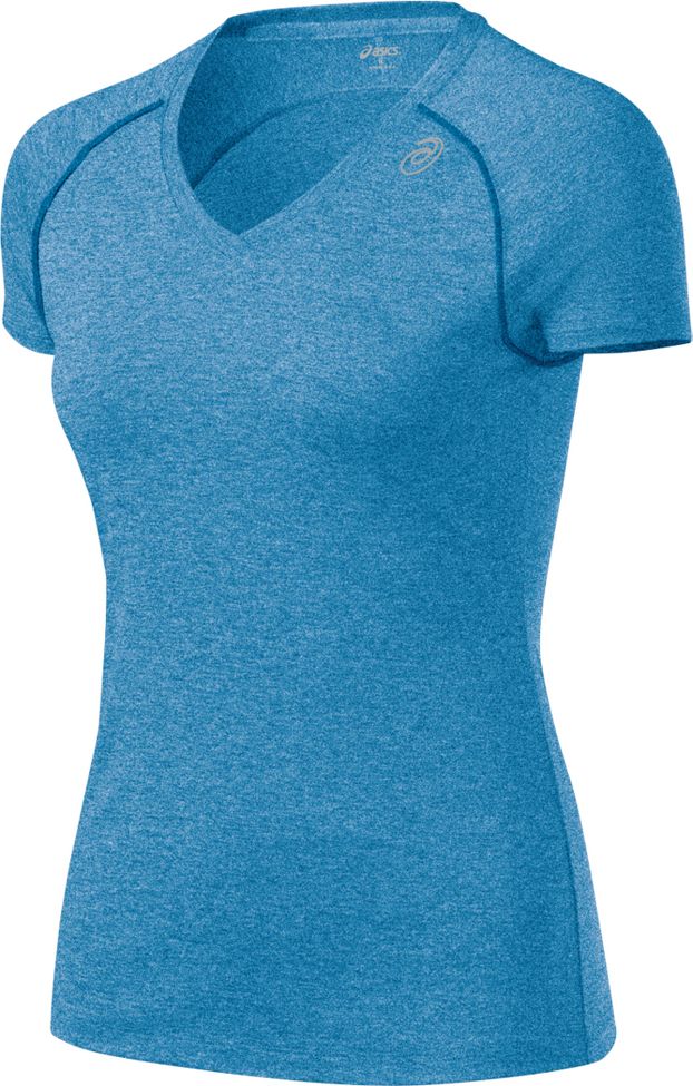 Womens ASICS Adelyn Short Sleeve Short Sleeve Technical Tops