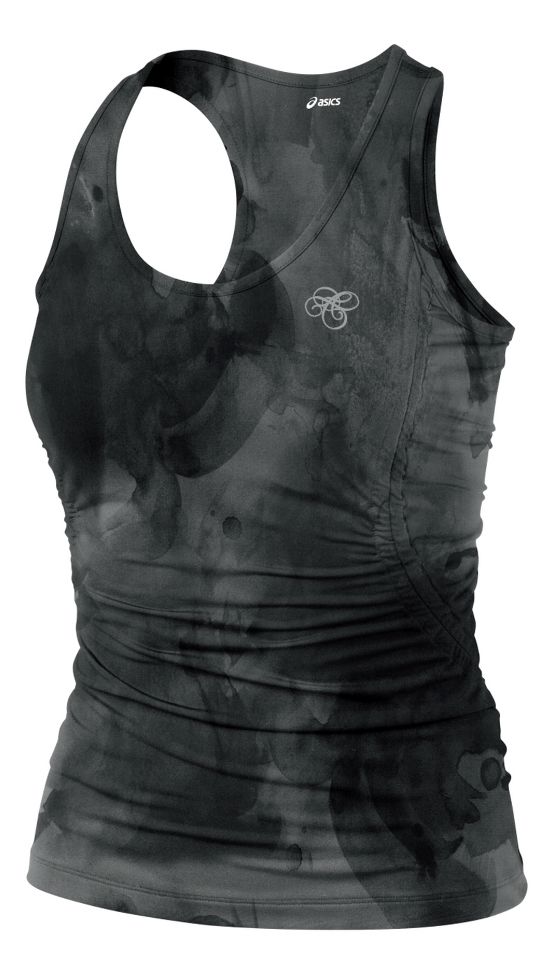 Womens ASICS AYAMi Rouche Tank Tanks Technical Tops
