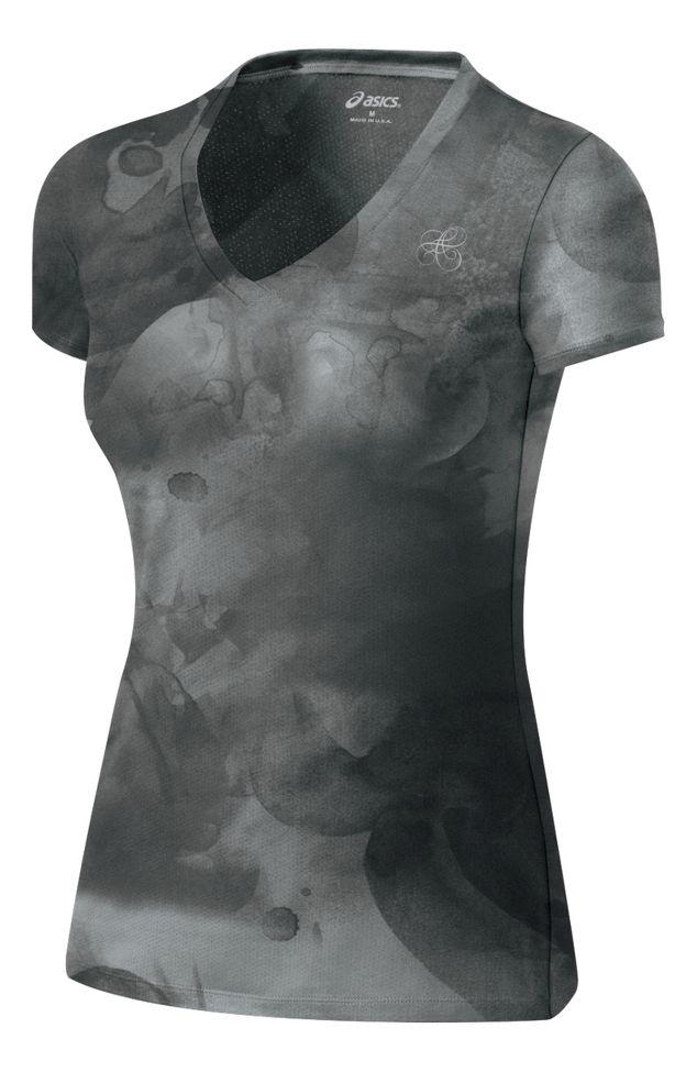 Womens ASICS AYAMi Short Sleeve Short Sleeve Technical Tops