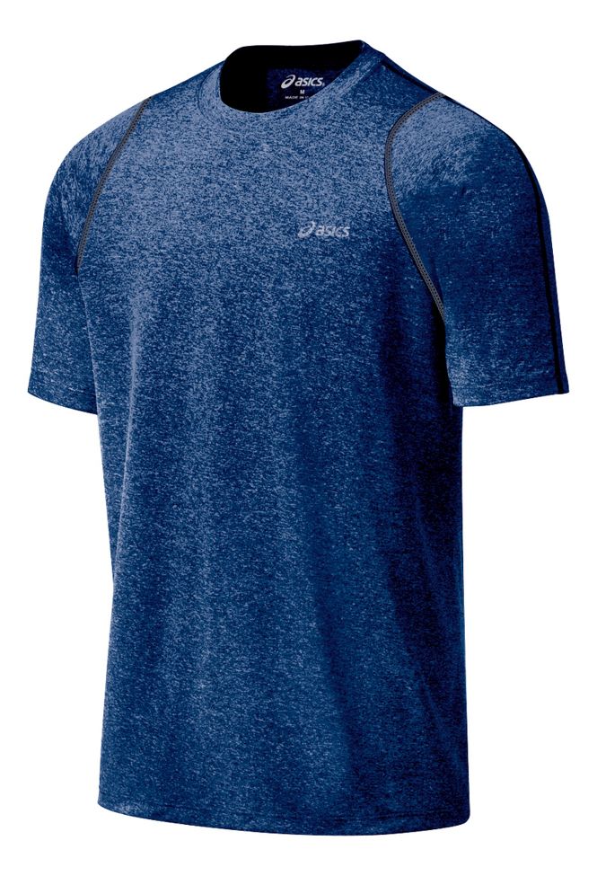 Mens ASICS Everyday Short Sleeve Short Sleeve Technical Tops