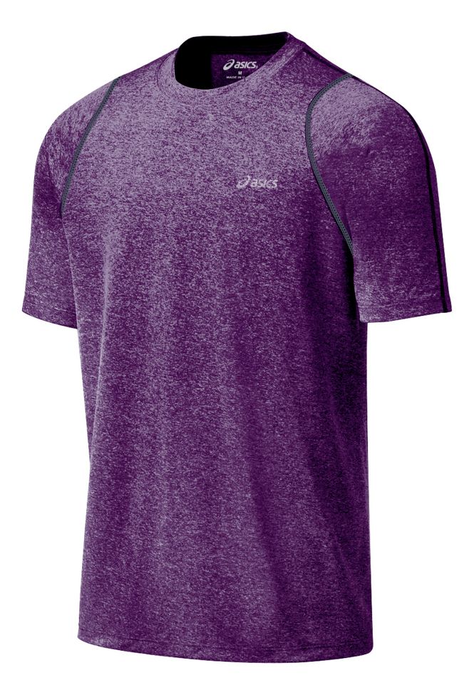 Mens ASICS Everyday Short Sleeve Short Sleeve Technical Tops
