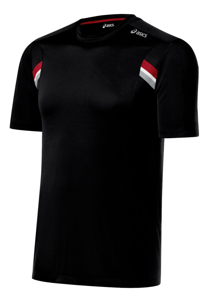 Mens ASICS Performance Short Sleeve Short Sleeve Technical Tops