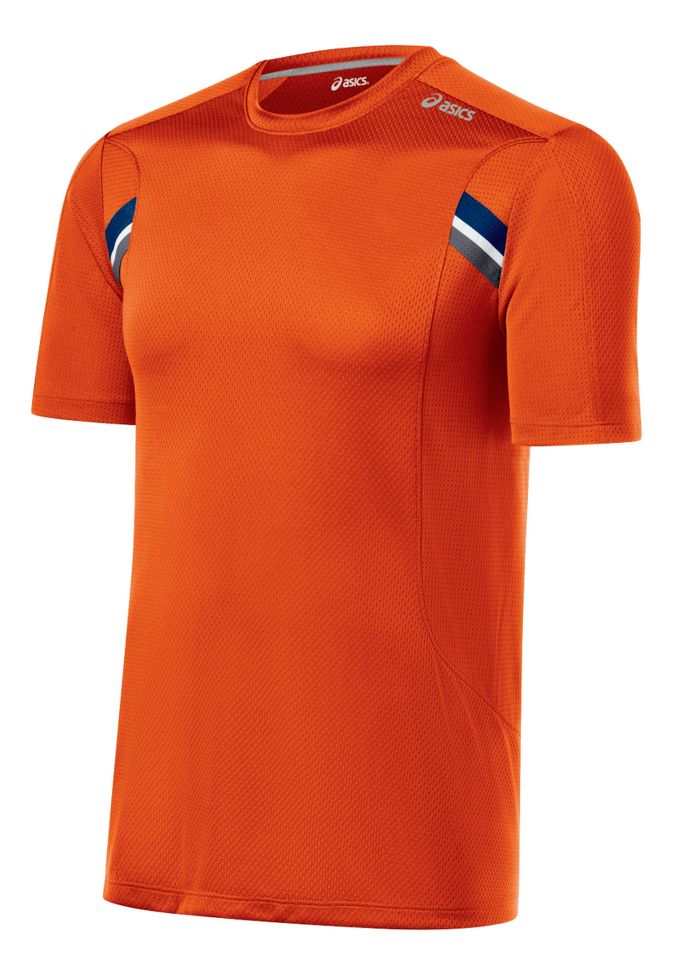 Mens ASICS Performance Short Sleeve Short Sleeve Technical Tops