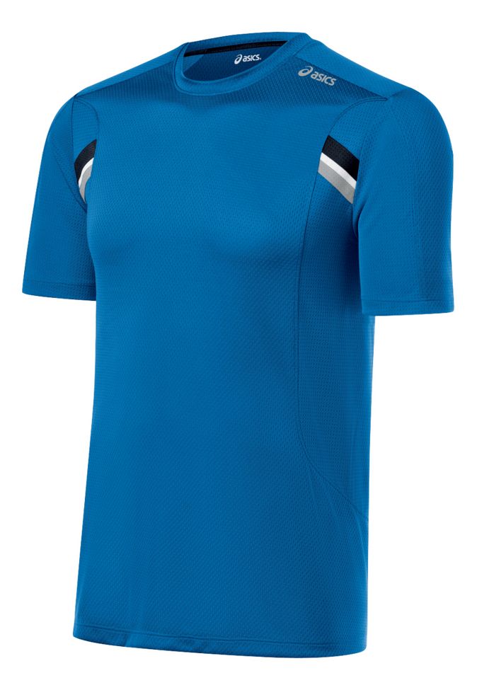 Mens ASICS Performance Short Sleeve Short Sleeve Technical Tops