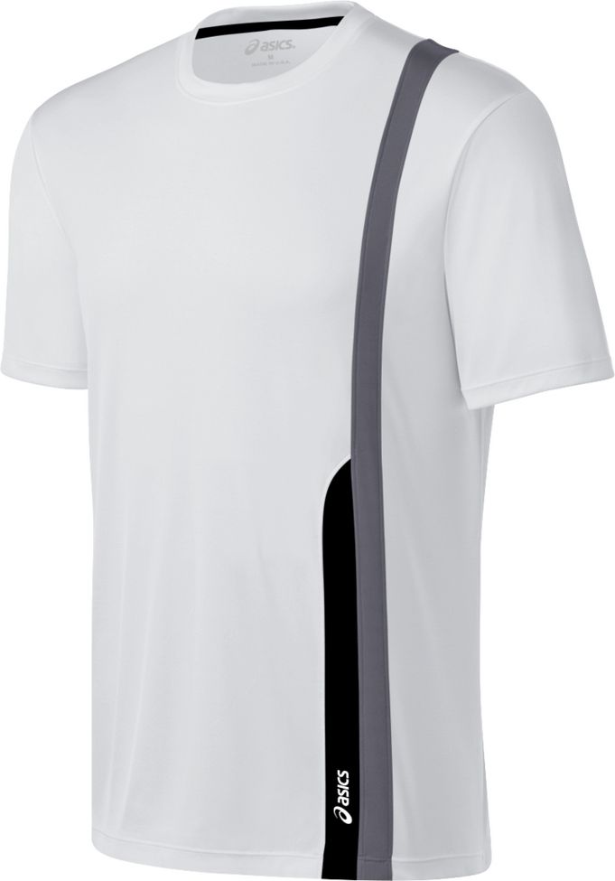 Mens ASICS Court Crew Short Sleeve Technical Tops