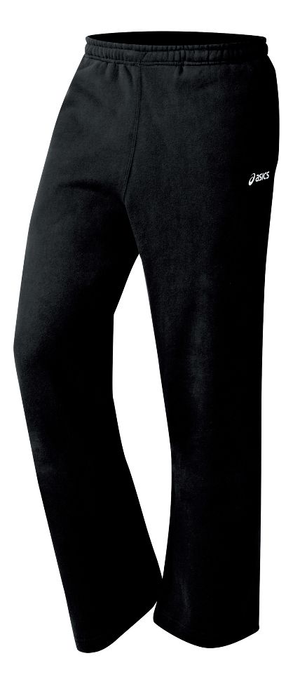 Mens ASICS Fleece Pant Warm-Up Pants
