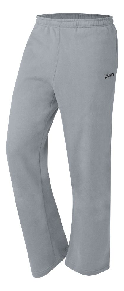 Mens ASICS Fleece Pant Warm-Up Pants
