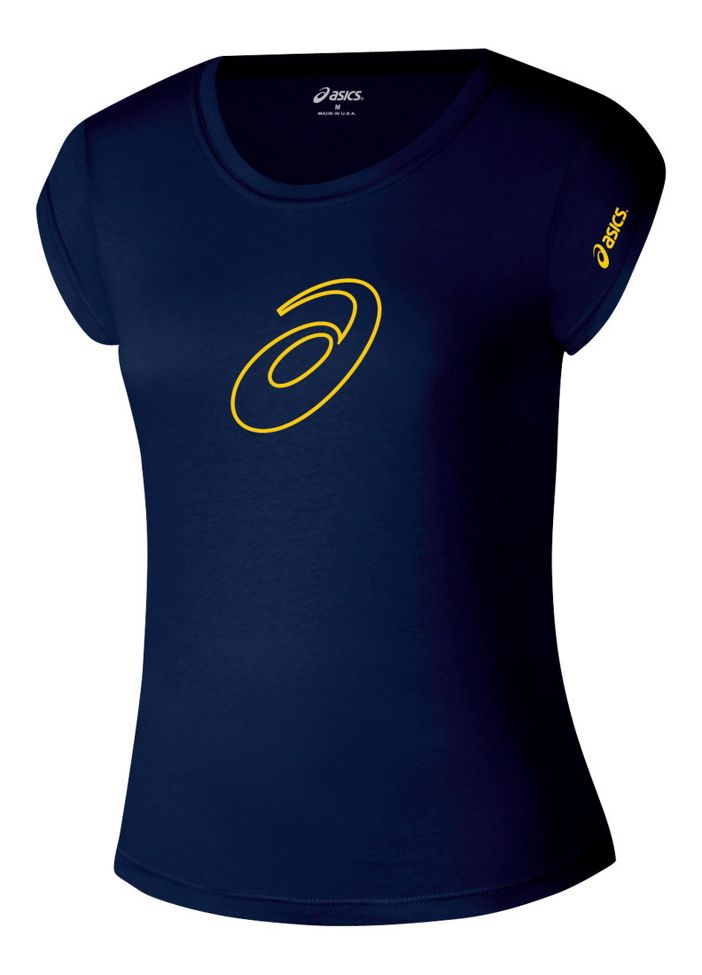 Womens ASICS Profile T Short Sleeve Technical Tops