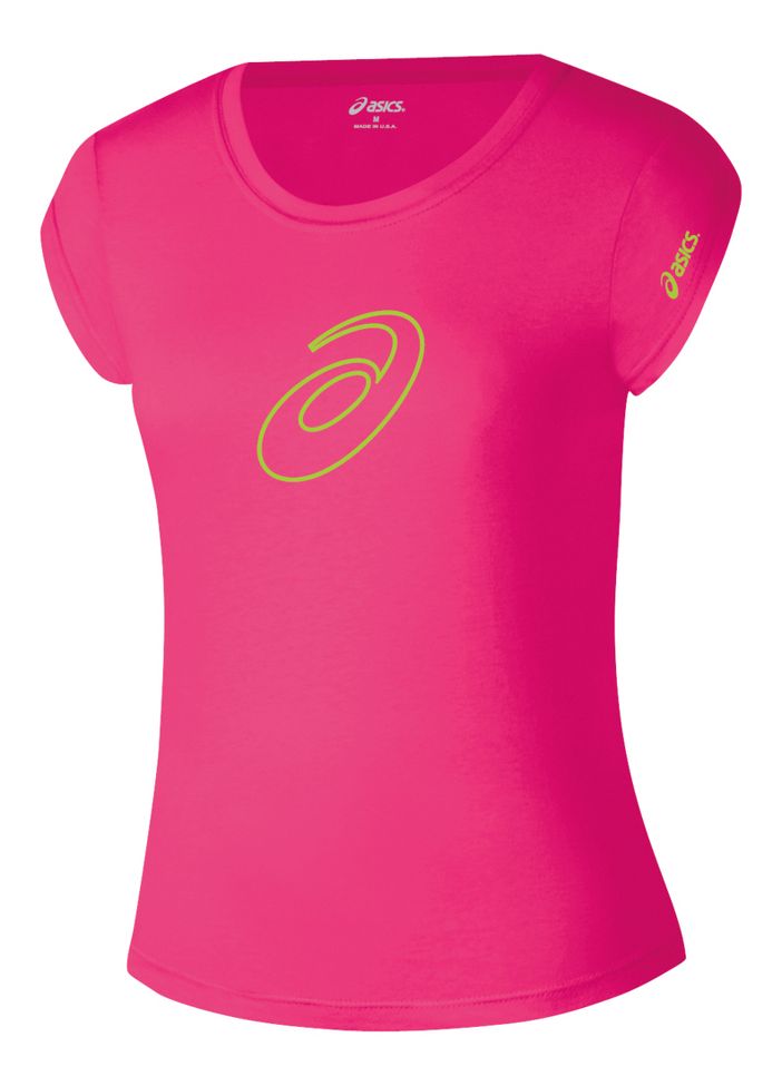 Womens ASICS Profile T Short Sleeve Technical Tops