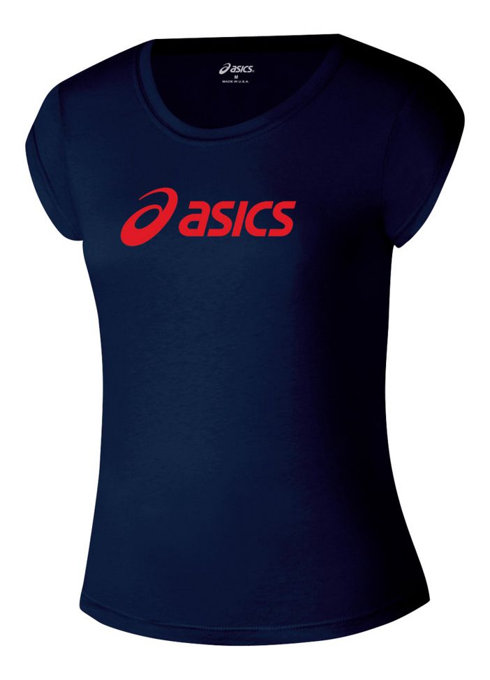 Womens ASICS Corp T Short Sleeve Technical Tops