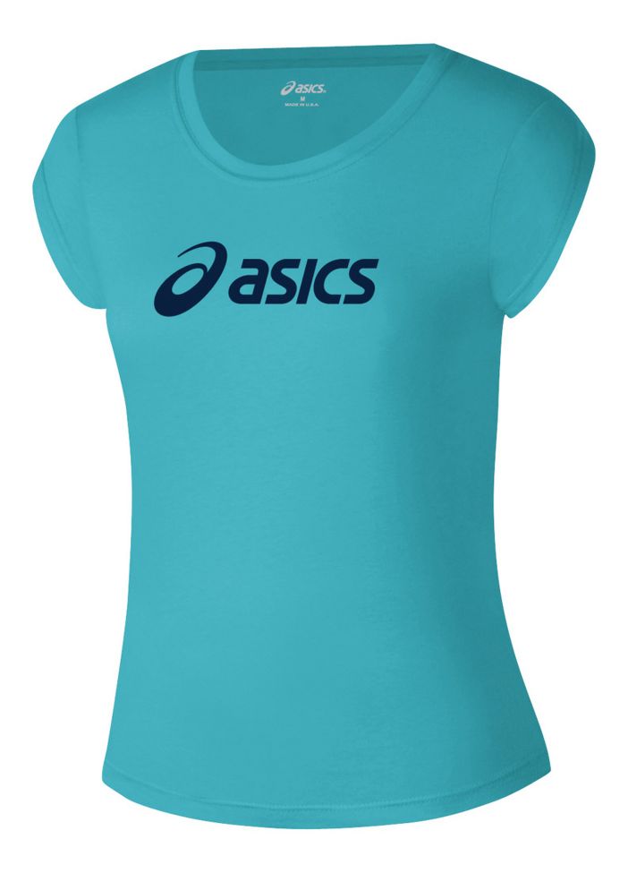Womens ASICS Corp T Short Sleeve Technical Tops