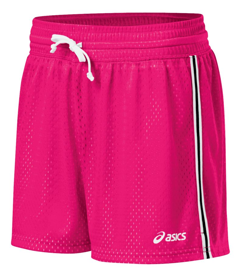 Womens ASICS Team 4" Mesh Short Lined Shorts