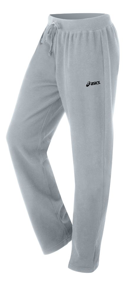 Womens ASICS Fleece Pant Warm-Up Pants
