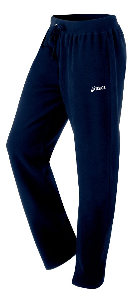 Womens ASICS Fleece Pant Warm-Up Pants