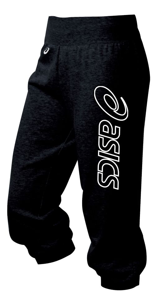 Womens ASICS Fleece Capri Fitness Capris