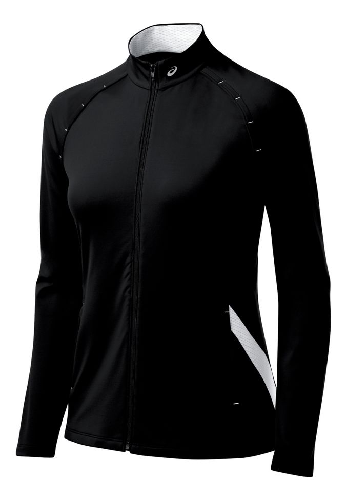 Womens ASICS Court Jacket Warm-Up Unhooded Jackets