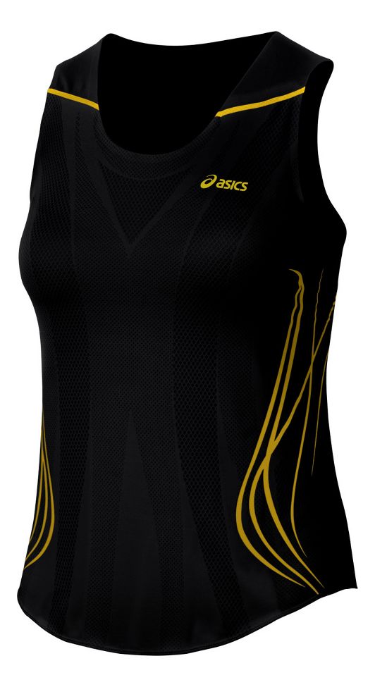 Womens ASICS TIL Singlet Technical Tops