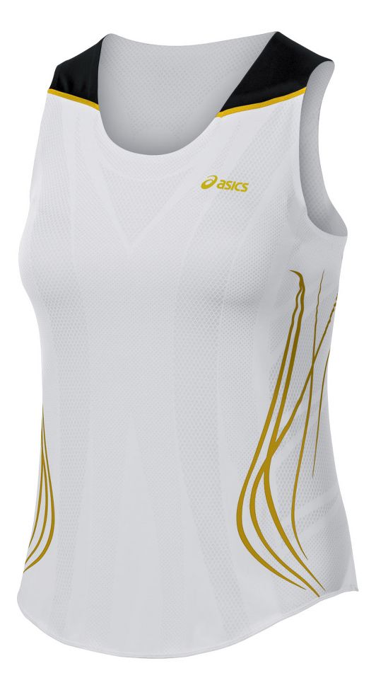 Womens ASICS TIL Singlet Technical Tops