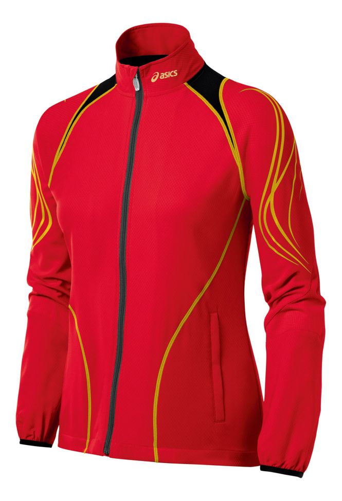 Womens ASICS TIL Running Jackets