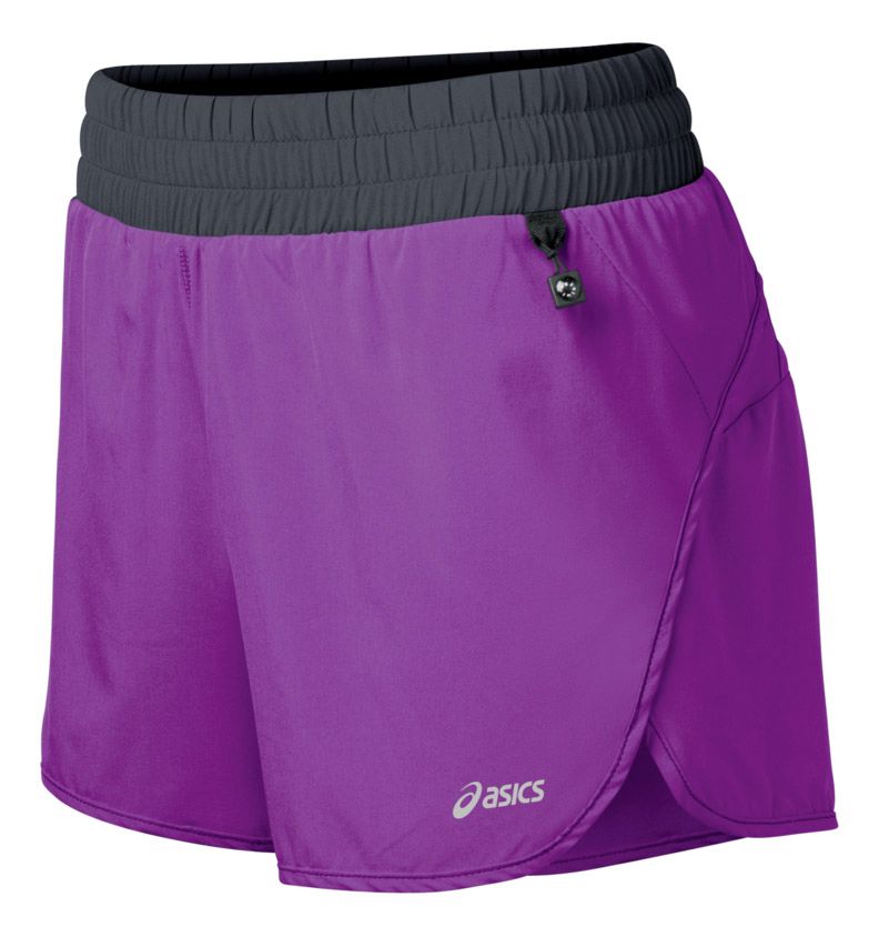 Womens ASICS FujiTrail 4.5" Splits Shorts