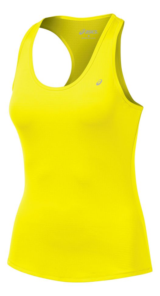 Womens ASICS Emma Racerback Tanks Technical Tops