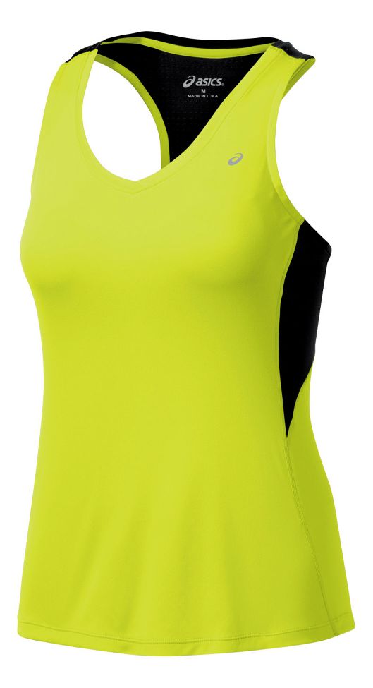 Womens ASICS Favorite Racerback Tanks Technical Tops