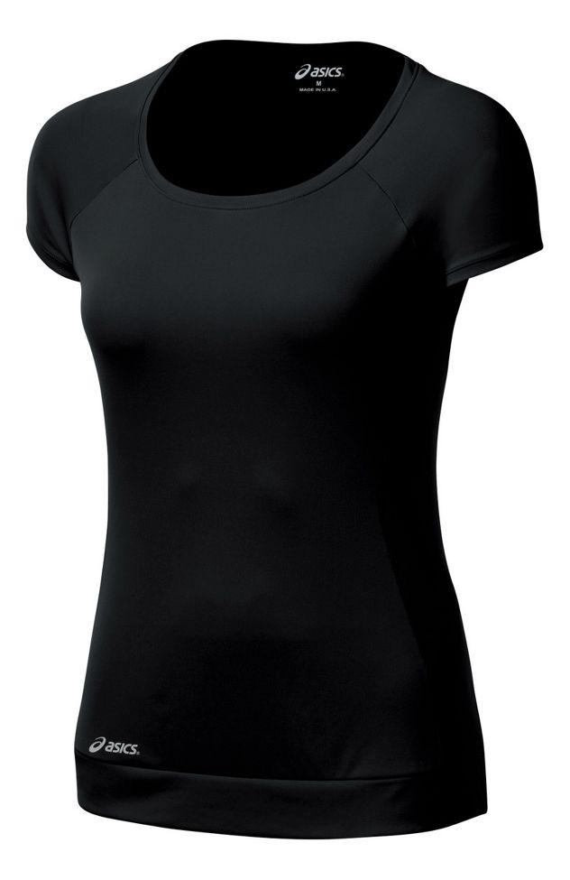 Womens ASICS Favorite Short Sleeve Tee Technical Tops