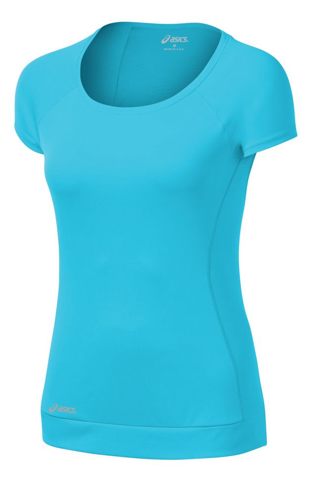 Womens ASICS Favorite Short Sleeve Tee Technical Tops