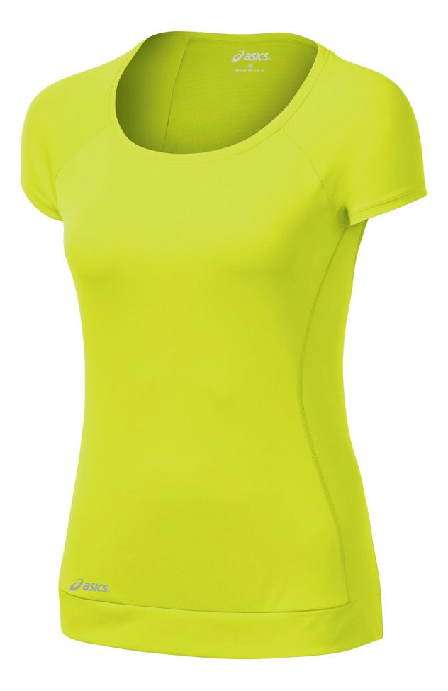 Womens ASICS Favorite Short Sleeve Tee Technical Tops