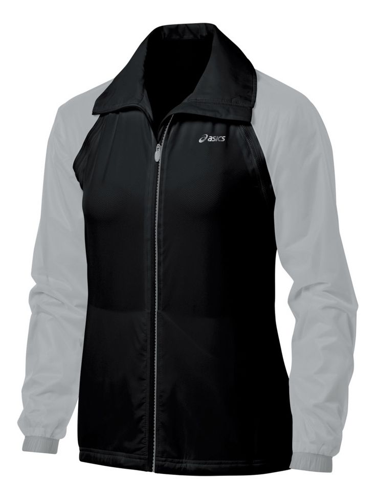 Womens ASICS 2-N-1 Running Jackets