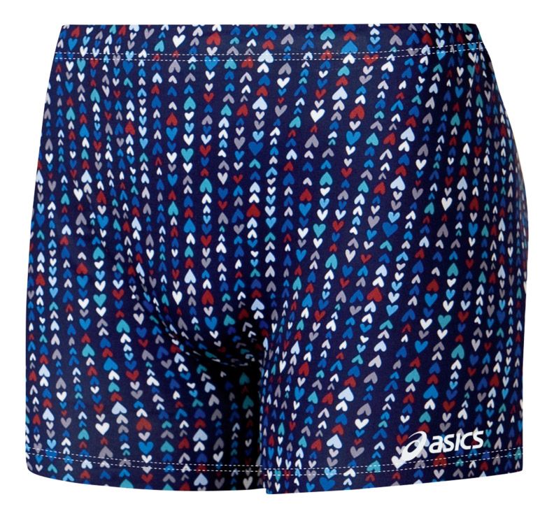 Womens ASICS Tiny Hearts Fitted Shorts