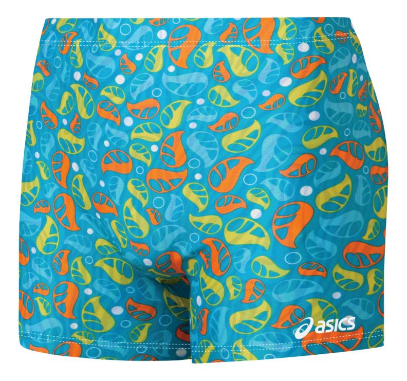 Womens ASICS Zany Zebras Fitted Shorts